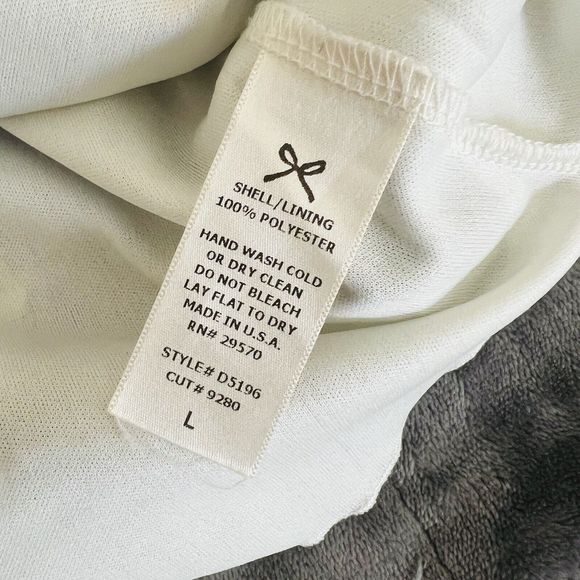 Everly Chevron Sleeveless Elastic Waist Black White Dress Large Lined Pockets - Picture 10 of 13